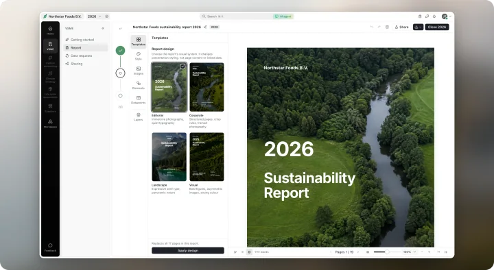 Your finished report in Greener Ahead